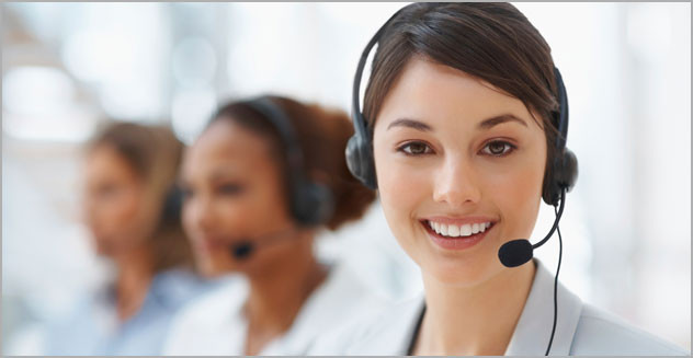 picture of a customer service person