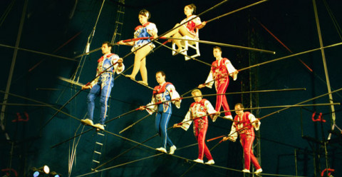 picture of acrobats